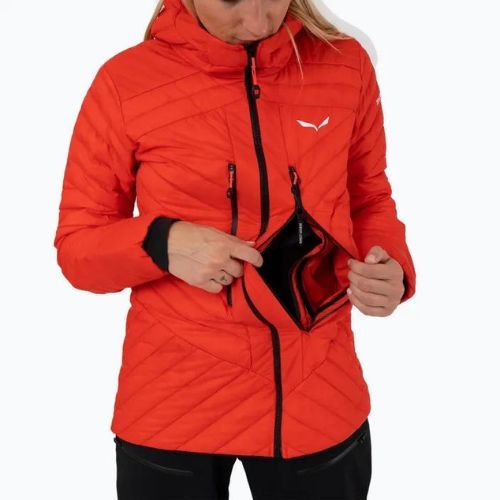 Salewa Ortles Ortles Hyb Rds Dwn flame jachetă de puf pentru femei