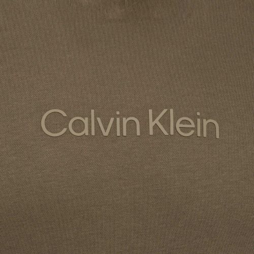Hanorac cu glugă pentru bărbați Calvin Klein 8HU gri măsliniu