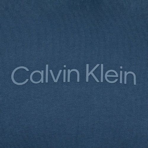 Hanorac cu glugă pentru bărbați Calvin Klein DBZ albastru creion