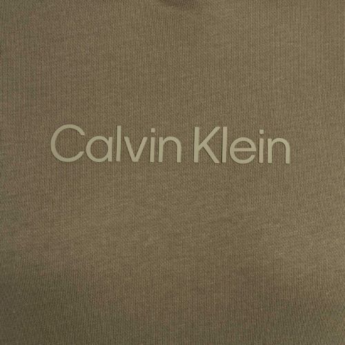 Hanorac cu glugă pentru bărbați Calvin Klein 8HU gri măsliniu