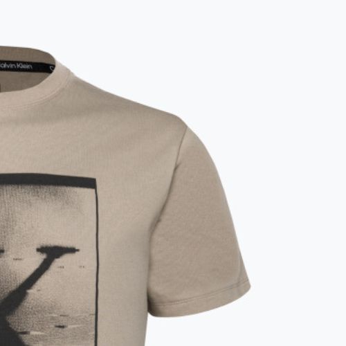 Tricou Calvin Klein pentru bărbați din in de iarnă