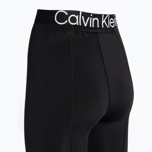 Jambiere de antrenament pentru femei Calvin Klein 7/8 BAE black beauty