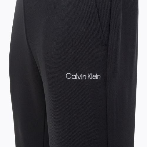 Pantaloni de antrenament pentru bărbați Calvin Klein Knit BAE negru beauty