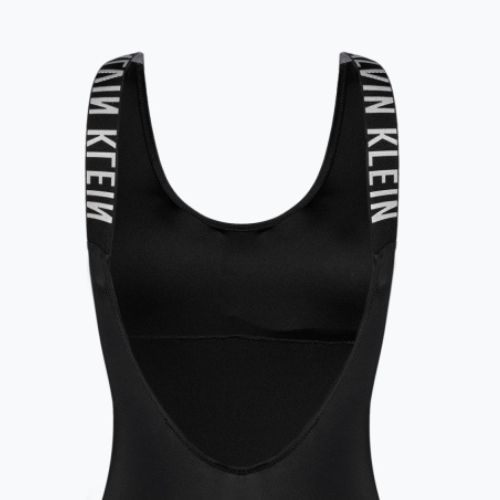 Costum de baie Calvin Klein Scoop Back One Piece pentru femei, negru