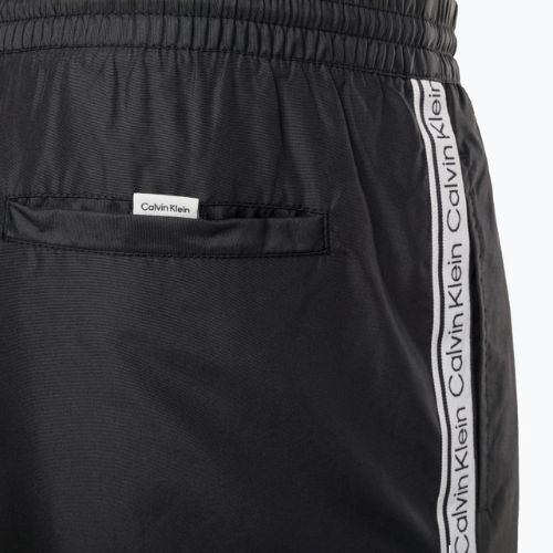 Pantaloni scurți de baie bărbați Calvin Klein Medium cu cordon negru