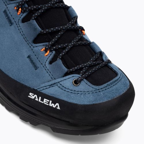 Cizme de trekking pentru bărbați Salewa MTN Trainer 2 Mid GTX java albastru/negru