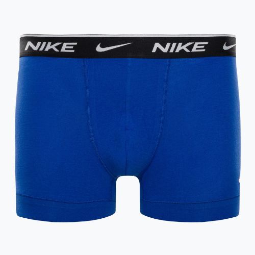 Boxeri pentru bărbați Nike Everyday Cotton Stretch Trunk 2Pk IEV obsidian/game royal