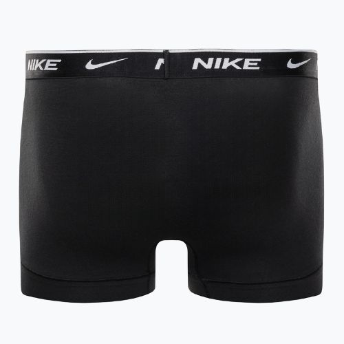 Boxeri pentru bărbați Nike Everyday Cotton Stretch Trunk 2Pk IEV negru