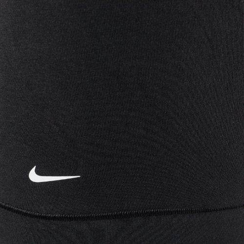 Boxeri pentru bărbați Nike Everyday Cotton Stretch Trunk 2Pk IEV negru