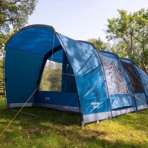Vango Aether 450XL albastru marocan cort de camping pentru 4 persoane, albastru marocan