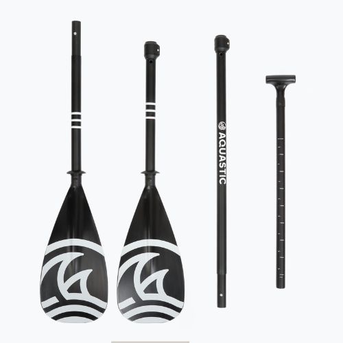 SUP/Kayak 3 piese paddle AQUASTIC AQS-SPD004 negru
