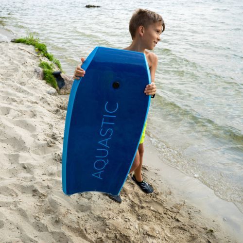 Bodyboard pentru copii AQUASTIC Alaia 37" albastru