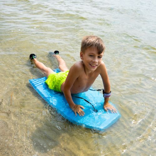 Bodyboard pentru copii AQUASTIC Alaia 37" albastru