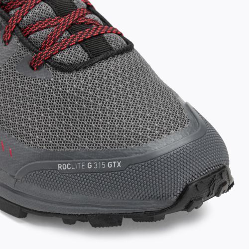 Pantofi de alergare pentru bărbați Inov-8 Roclite G 315 GTX V2 gri/negru/roșu