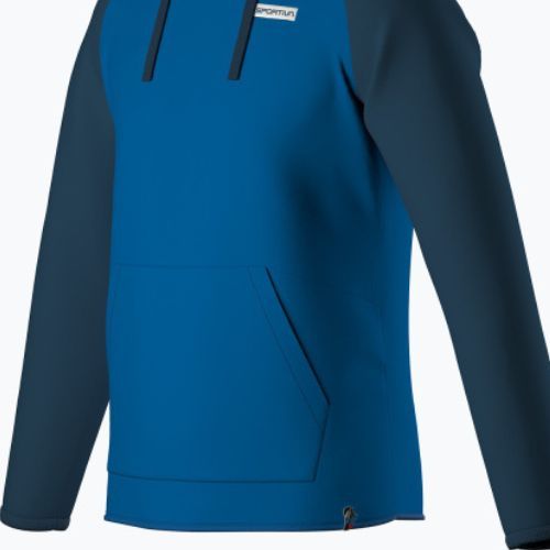 La Sportiva Telendos Hoody pentru bărbați bluză cu glugă albastru electric/albastru de furtună blu de drumeție