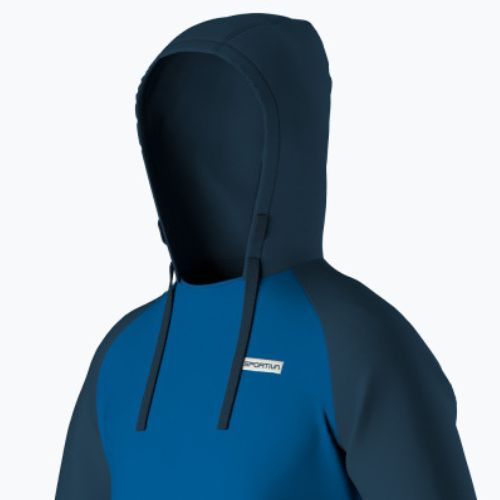 La Sportiva Telendos Hoody pentru bărbați bluză cu glugă albastru electric/albastru de furtună blu de drumeție