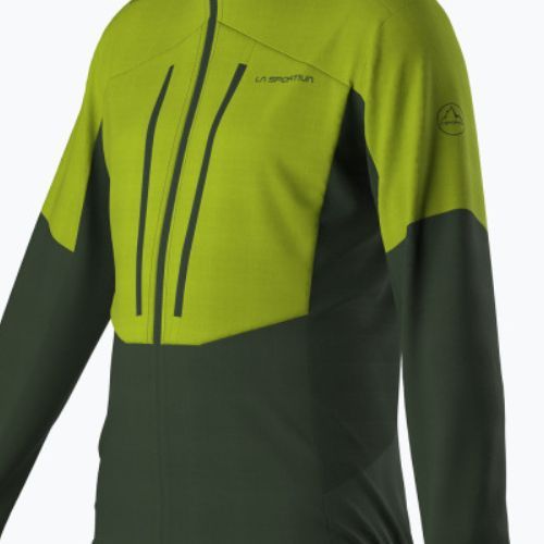 La Sportiva Session Tech Hoody pentru bărbați pădure / pumn de var pulover de trekking