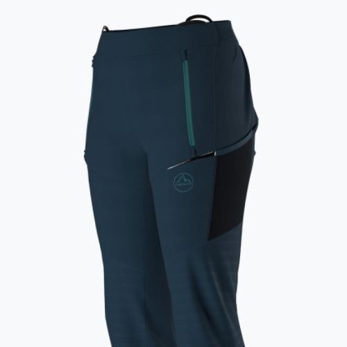 Pantaloni de trekking pentru femei La Sportiva Ikarus albastru furtună/iceberg