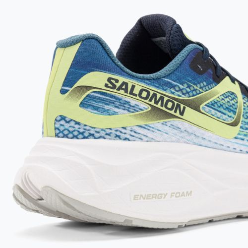 Pantofi de alergare pentru bărbați Salomon Aero Glide albastru cenușă/sefira închisă/calcar însorit