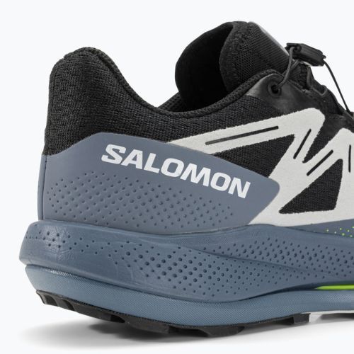 Bărbați Salomon Pulsar Trail pantofi de alergare negru/albastru China/gheață arctică