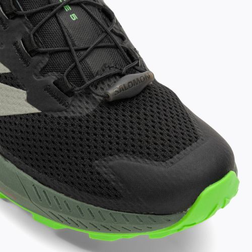 Pantofi de alergare pentru bărbați Salomon Sense Ride 5 negru/laurel wreath/gecko verde