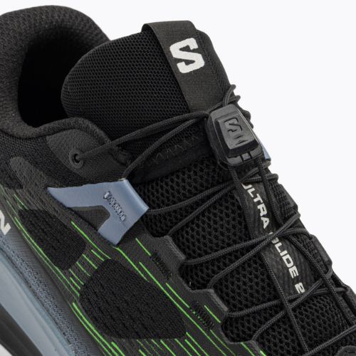 Pantofi de alergare pentru bărbați Salomon Ultra Glide 2 negru/piatră de cremene/gecko verde