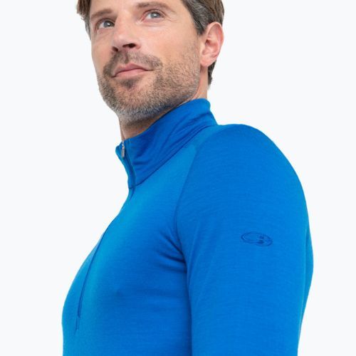 Bărbați Icebreaker 200 Oasis Half Zip tricou termic pentru bărbați lazurite