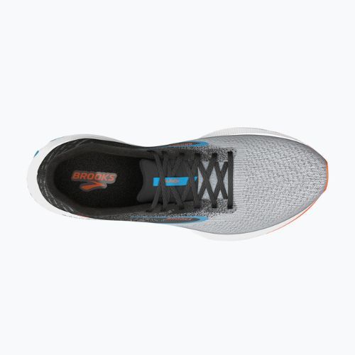 Brooks Launch 10 pantofi de alergare pentru bărbați negru / albastru atomic / ibis scârnăvie