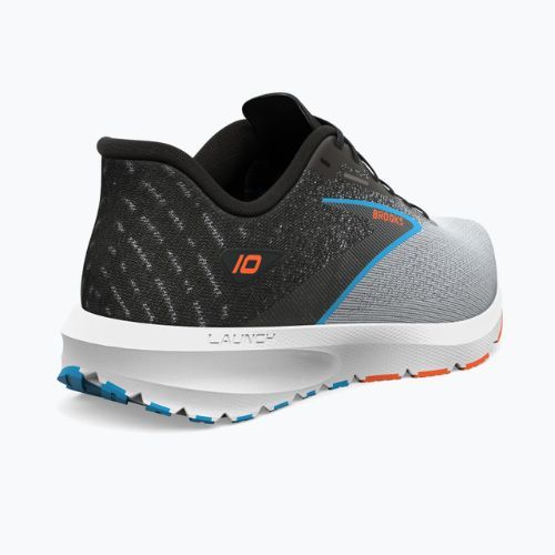 Brooks Launch 10 pantofi de alergare pentru bărbați negru / albastru atomic / ibis scârnăvie