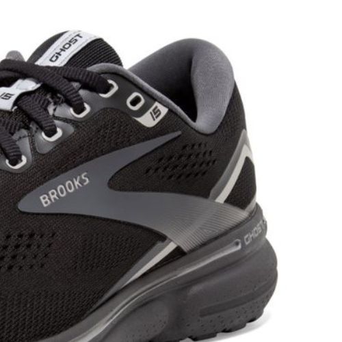 Brooks Ghost 15 GTX pantofi de alergare pentru femei, negru/perlă neagră/albăstrui/aliaj