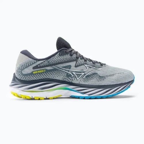 Pantofi de alergare pentru bărbați Mizuno Wave Rider 27 pearl blue/white/bolt2neon