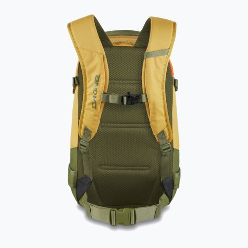 Rucsac de snowboard pentru femei Dakine Heli Pro 20 l mustard seed pentru femei