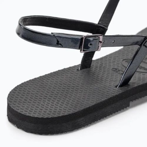 Havaianas You Riviera sandale de cristal negru