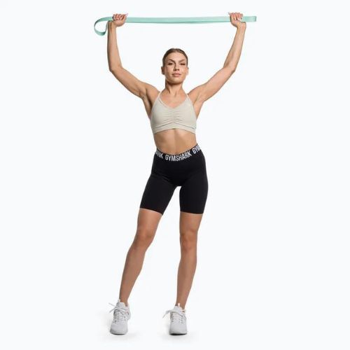 Gymshark Ruched Training Sutien sport de fitness gri