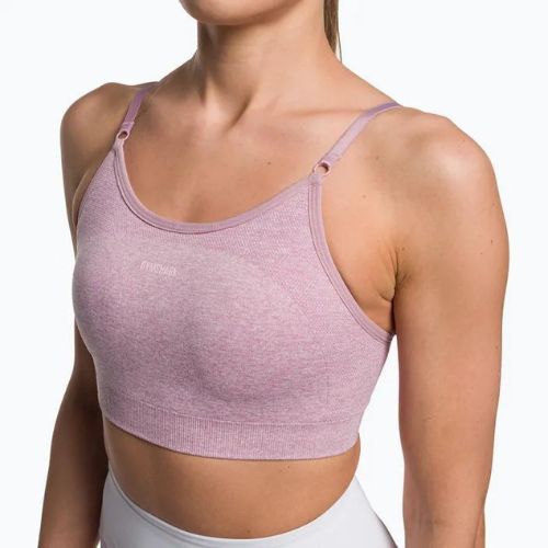 Gymshark Flex Strappy Sports sutien de fitness cu bretele mov