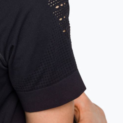 Tricou de antrenament pentru femei Gymshark Energy Seamless negru