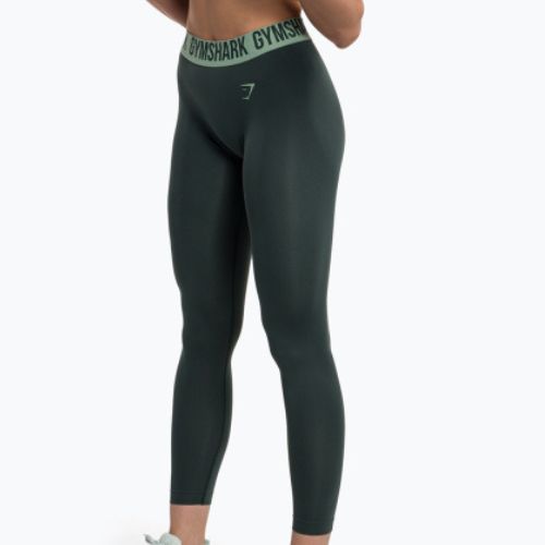 Jambiere de antrenament pentru femei Gymshark Fit verde obsidian