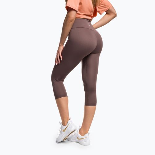 Femeile Gymshark Training jambiere 7/8 penny maro