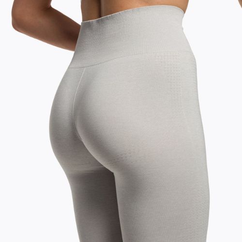 Jambiere de antrenament pentru femei Gymshark Vital Seamless gri deschis marl