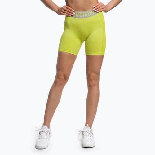 Pantaloni scurți de antrenament pentru femei Gymshark Flex marl/gri deschis