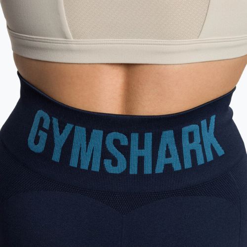 Pantaloni scurți de antrenament pentru femei Gymshark Flex Cycling albastru marin