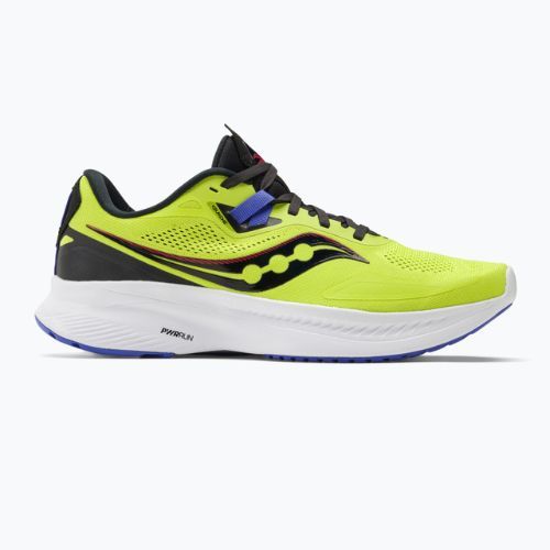 Bărbați Saucony Guide 15 acid / albastru o dată pantofi de alergare