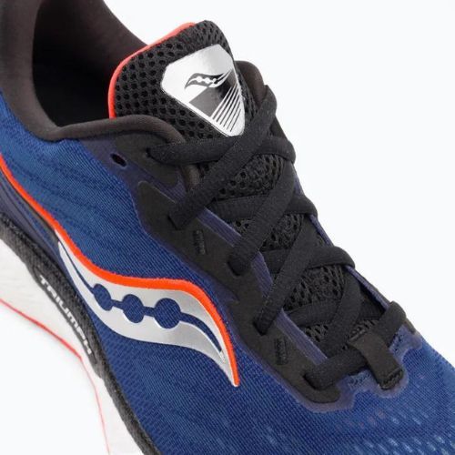 Pantofi de alergare bărbați Saucony Triumph 19 safir/negru pentru bărbați