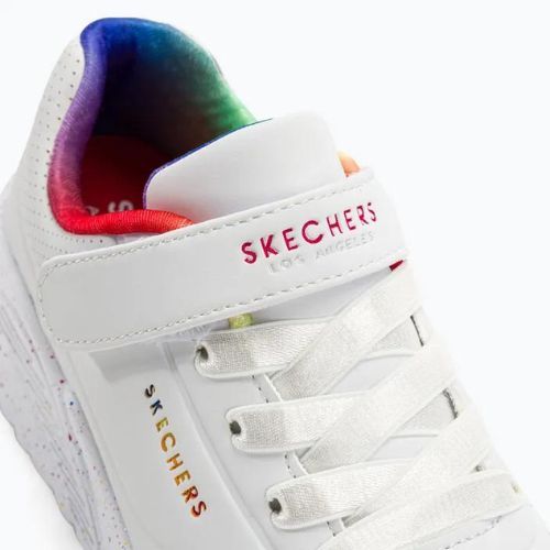 SKECHERS adidași pentru copii Uno Lite Rainbow Specks alb/multi