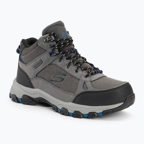 SKECHERS Selmen Melano pantofi de trekking pentru bărbați gri