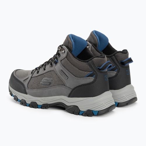 SKECHERS Selmen Melano pantofi de trekking pentru bărbați gri