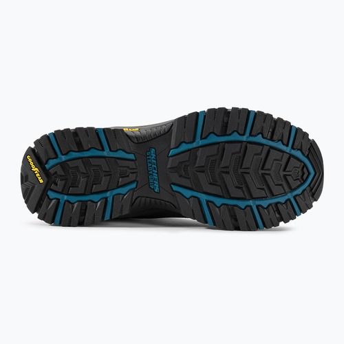 SKECHERS Arch Fit Dawson Dawson Raveno negru pantofi de trekking pentru bărbați