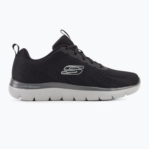SKECHERS Summits Torre negru / cărbune pantofi de antrenament pentru bărbați