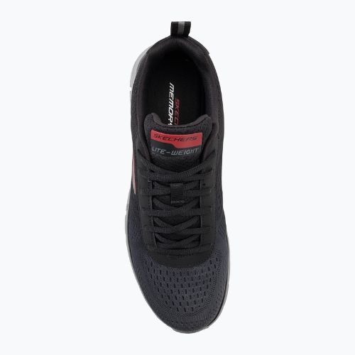 SKECHERS Track Ripkent pantofi de antrenament pentru bărbați negru / cărbune