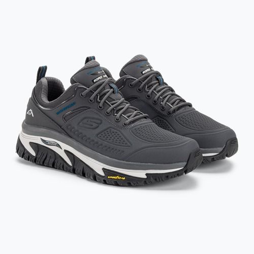 Pantofi de trekking pentru bărbați SKECHERS Arch Fit Road Walker Recon cărbune